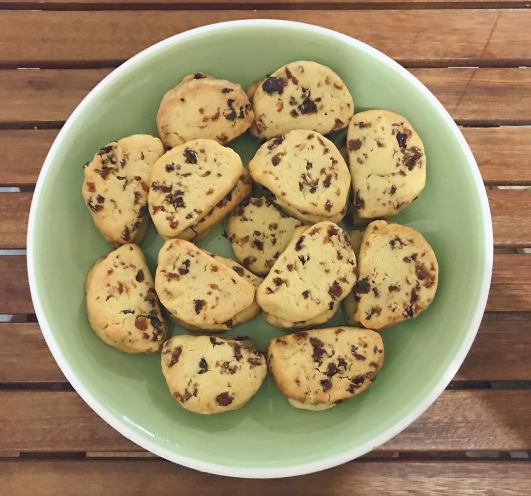 低糖少油版蔓越莓饼干