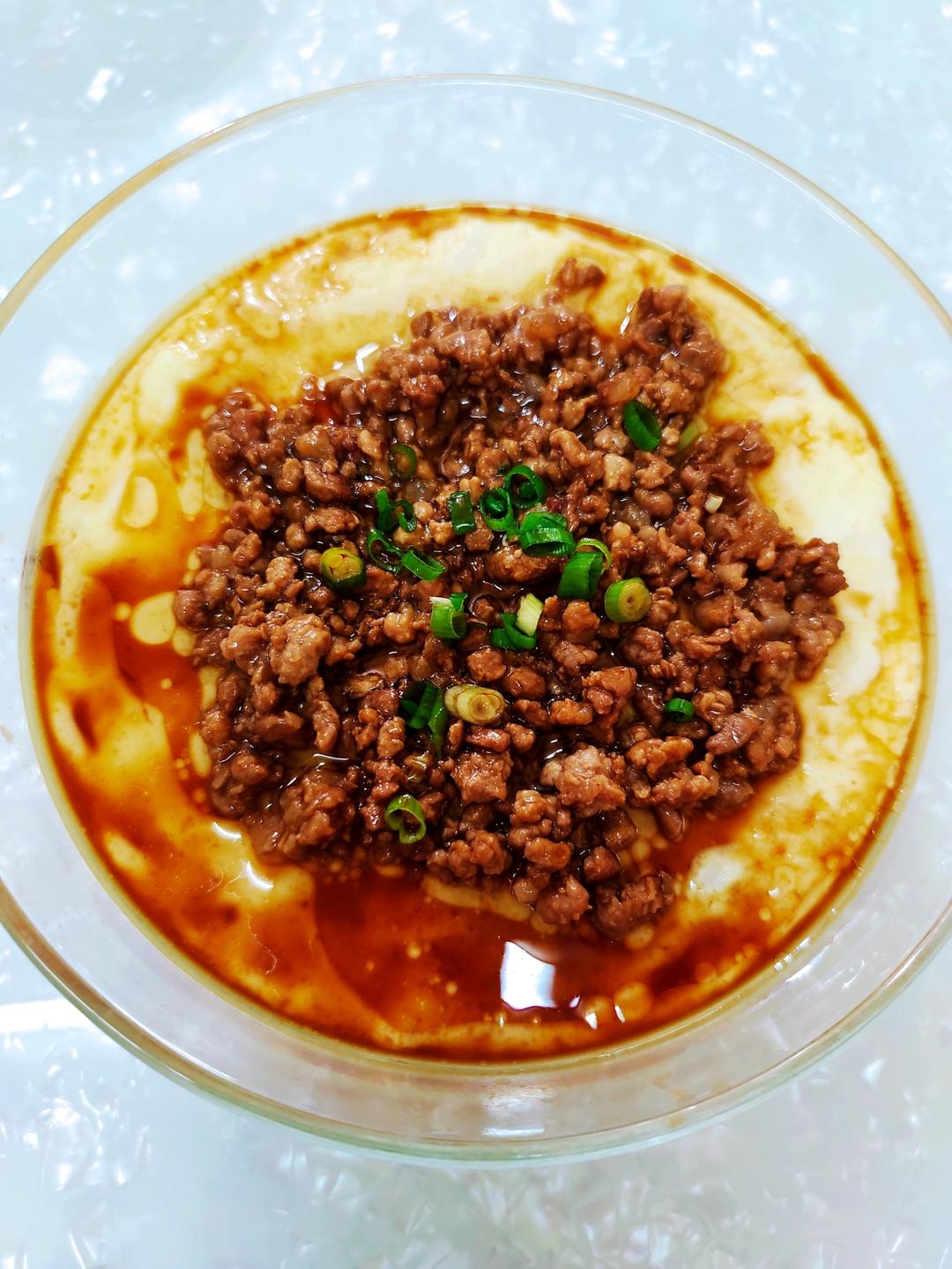 比布丁还要嫩！巨好吃又营养的肉末水蒸蛋