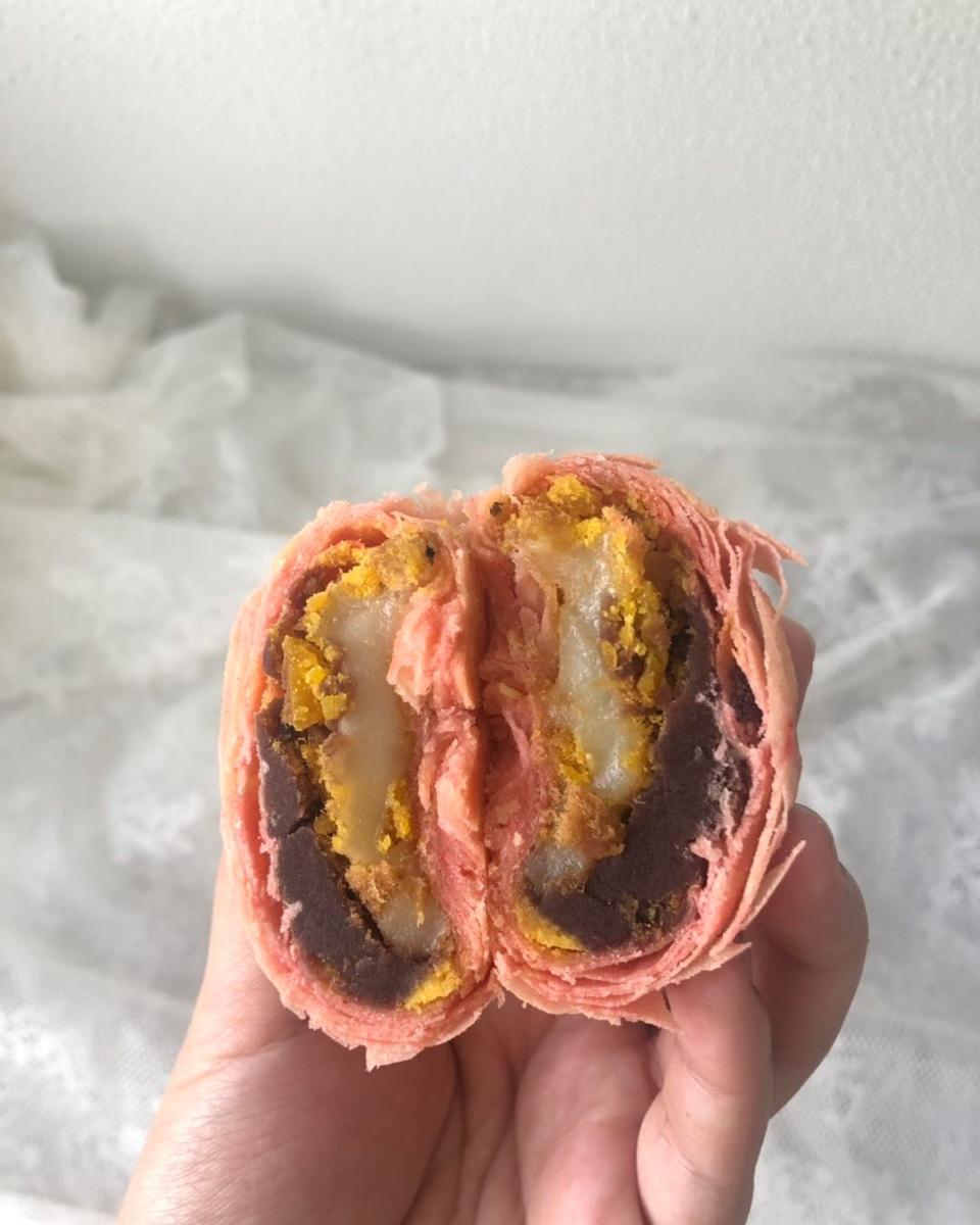 螺旋酥.蛋黄酥.-个人的技巧