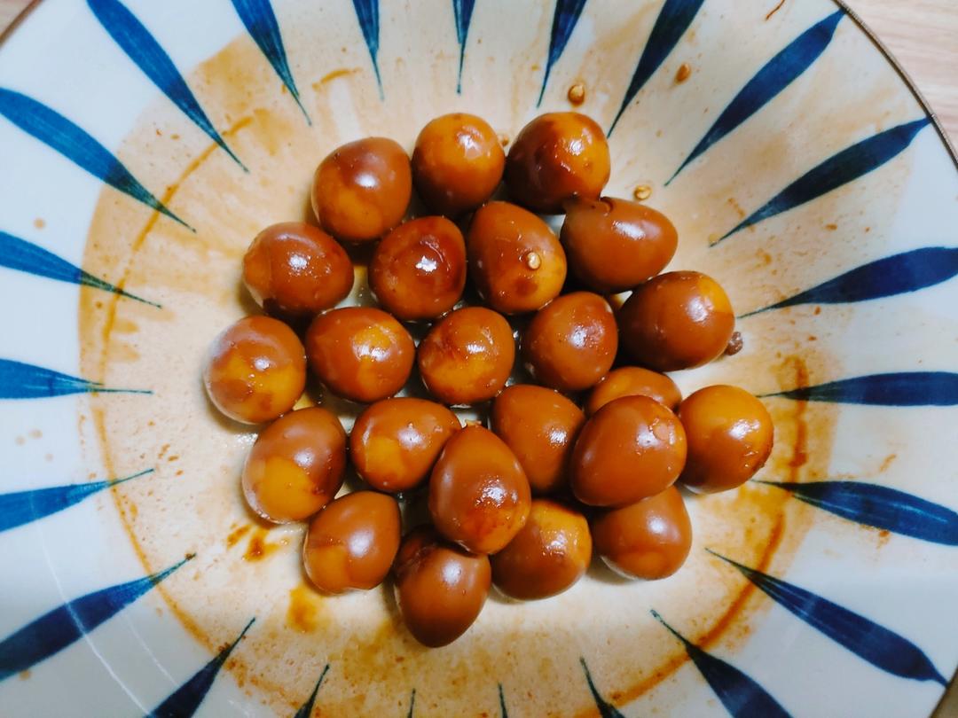 卤香鹌鹑蛋（经验之作）