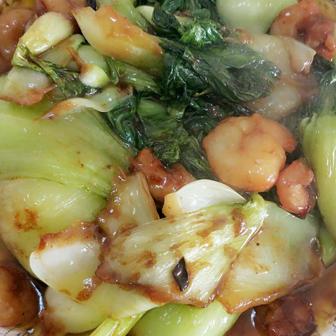 虾仁油菜