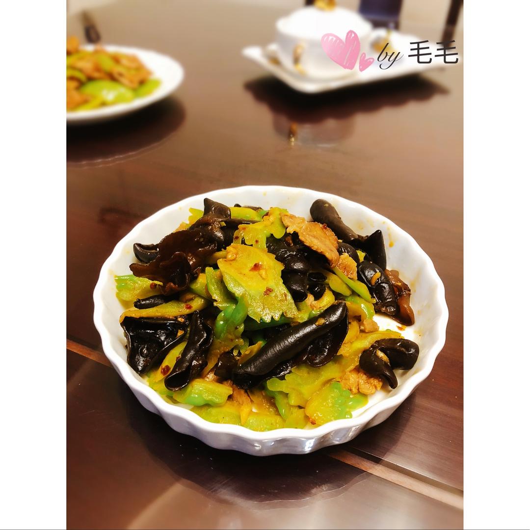 败火的老干妈豆豉苦瓜