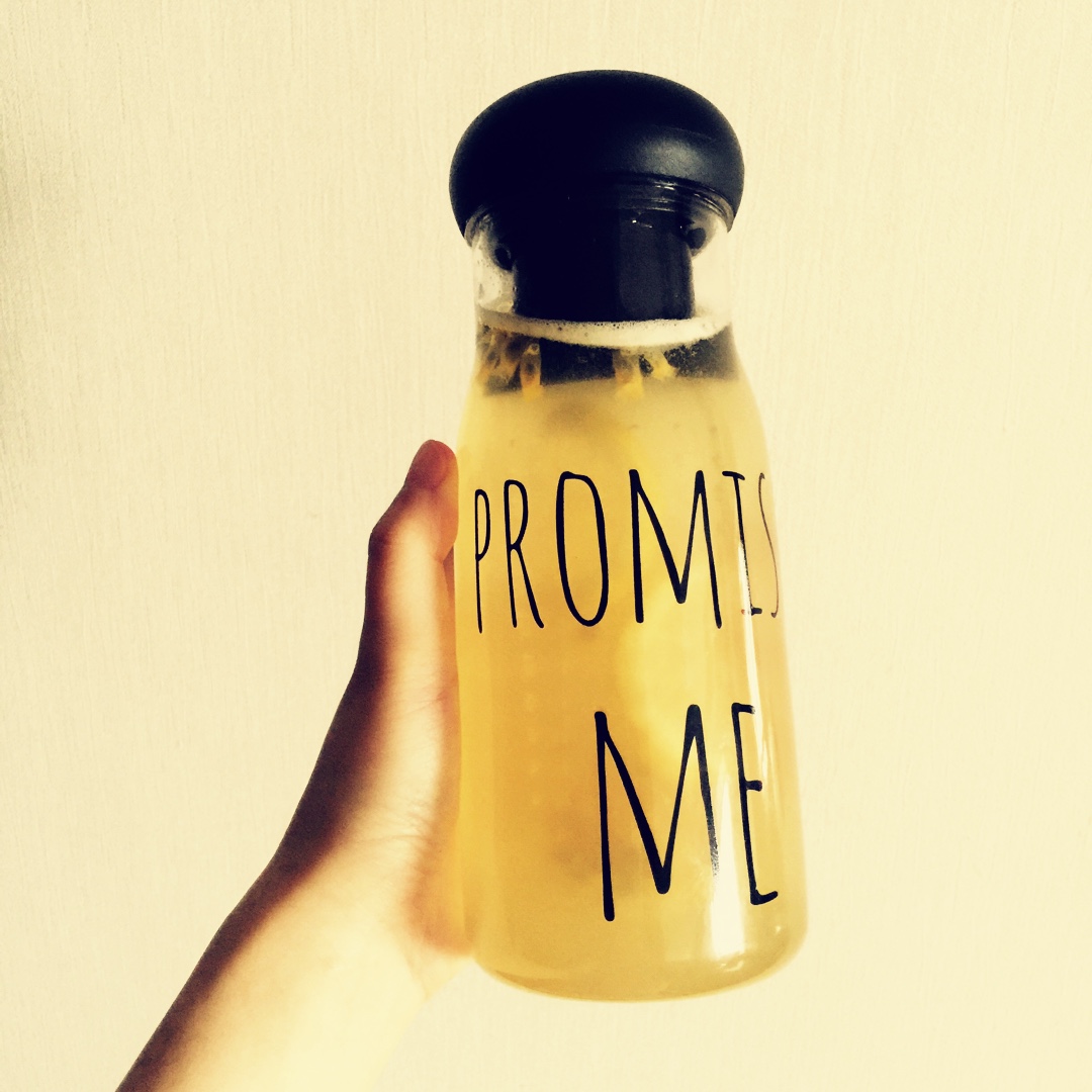 青柠/青桔百香果气泡水/夏日必备