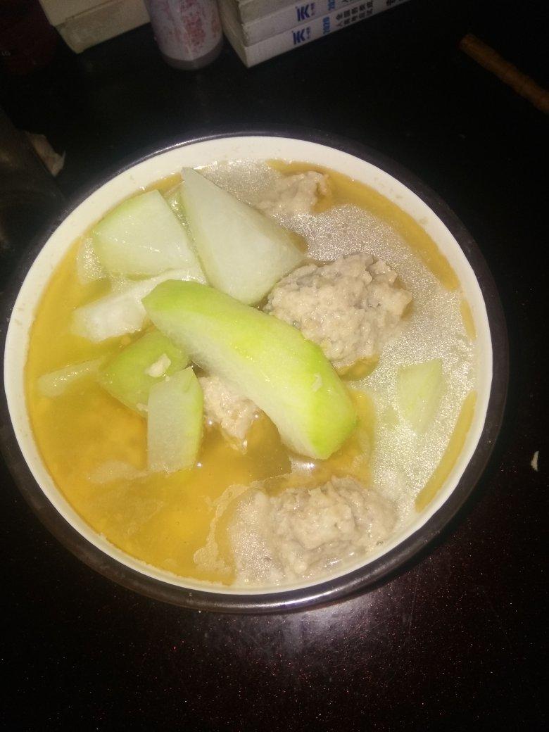 夏天不可错过的家常味--冬瓜丸子汤