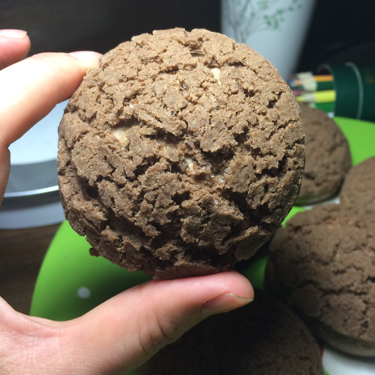 巧克力酥皮泡芙