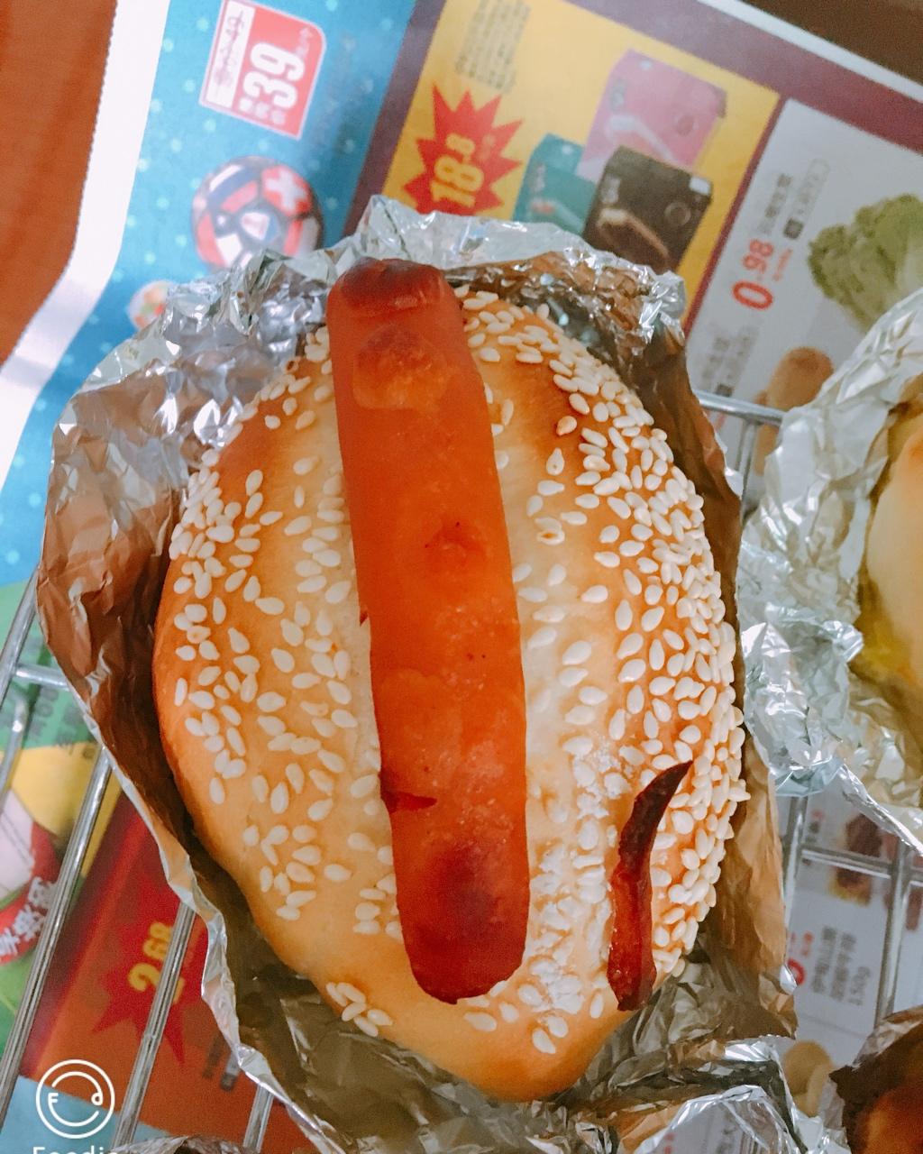 芝麻葱花面包