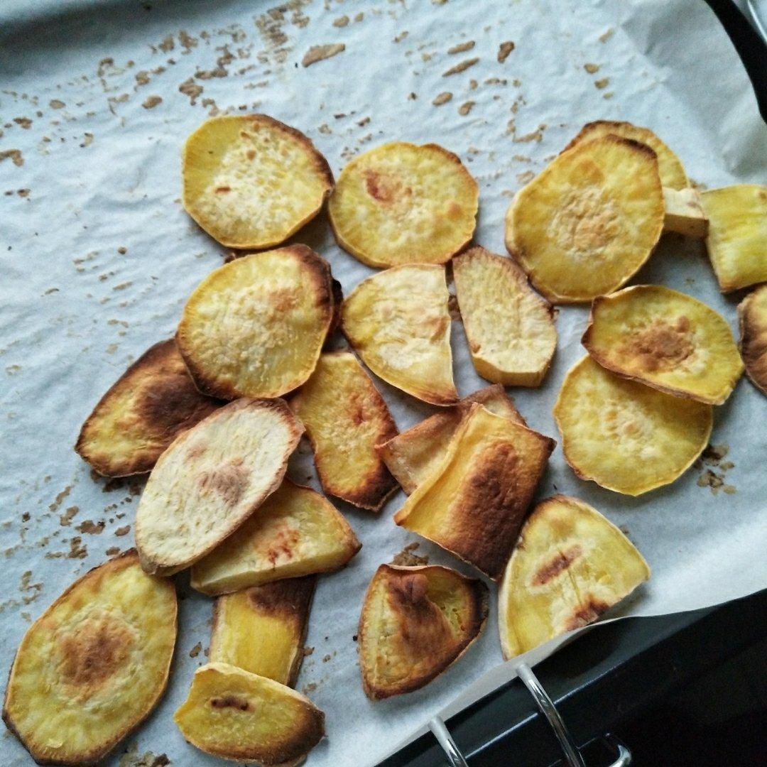 【减肥时期的零食】快手烤地瓜干