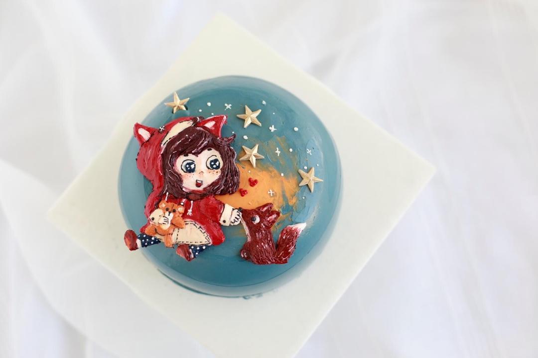 奶油霜3D彩绘
