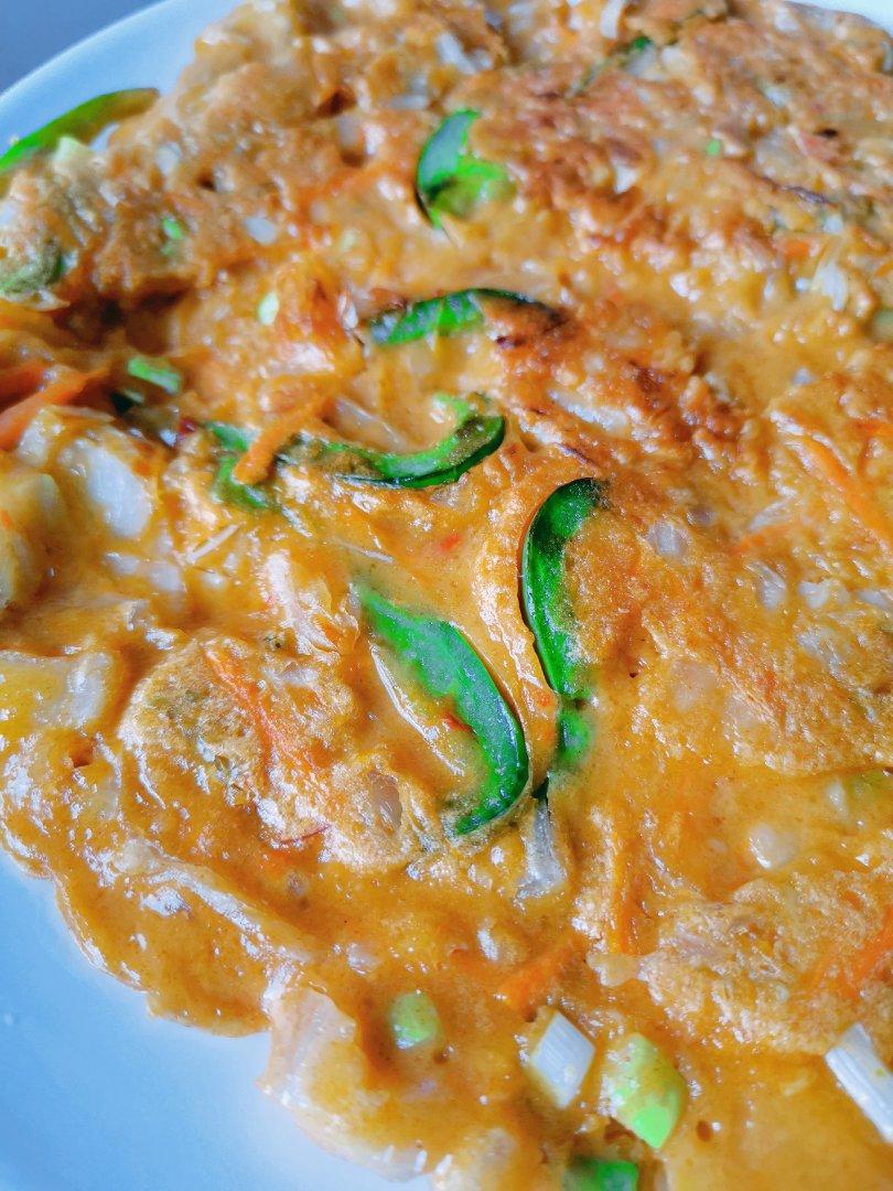 堂妈教你做泡菜饼