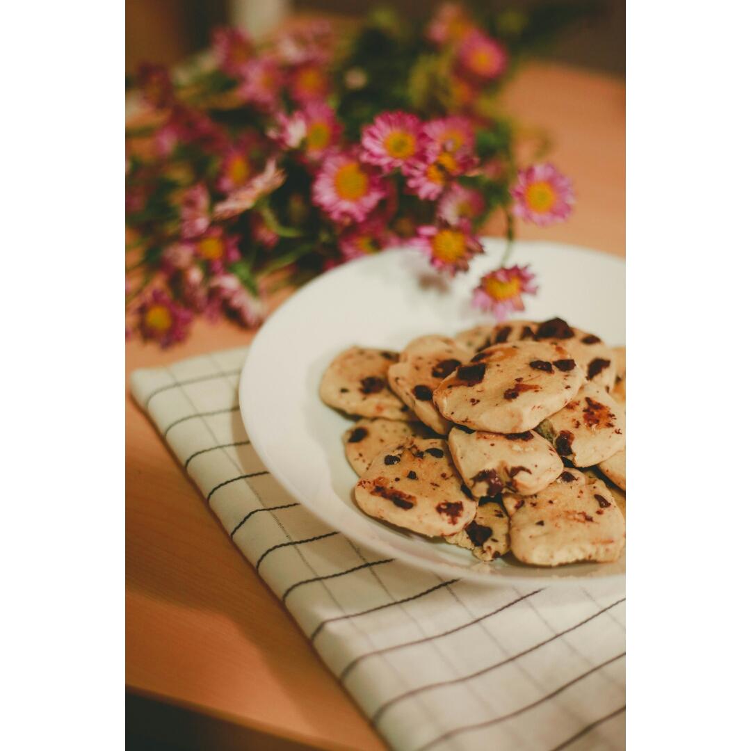 蔓越莓饼干——微波炉版