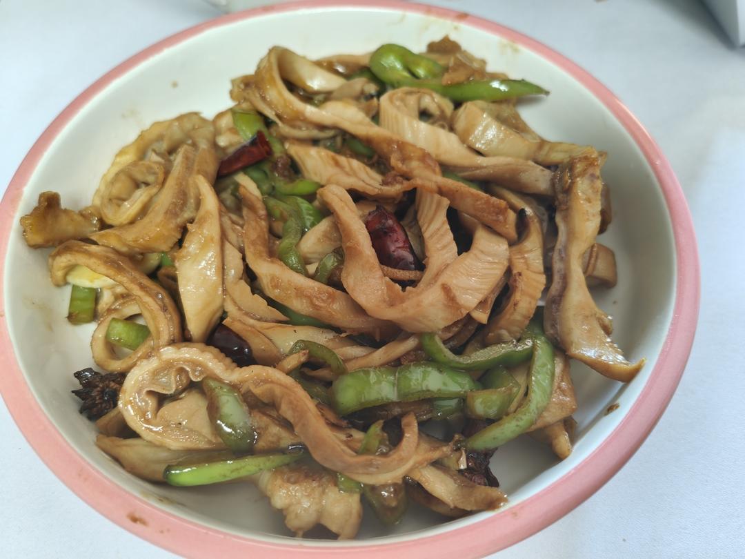 一菜二吃“米饭杀手”爆炒香辣猪肚&暖胃胡椒猪肚汤