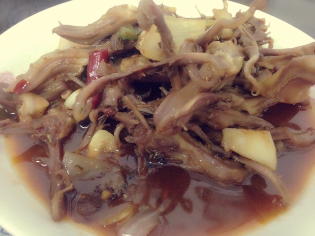 超级好吃麻辣酱鸭舌