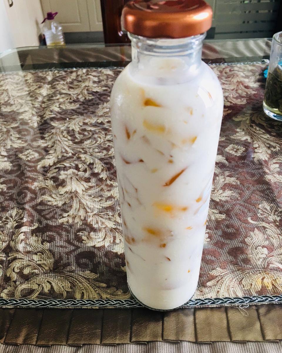 白桃乌龙茶冻