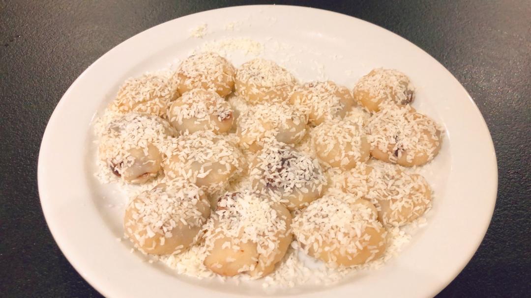 糯米糍（玉米淀粉替代澄粉版）隔夜也软