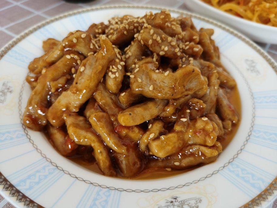 🔥酸甜可口嫩滑解馋——糖醋里脊(番茄酱版鸡胸肉)