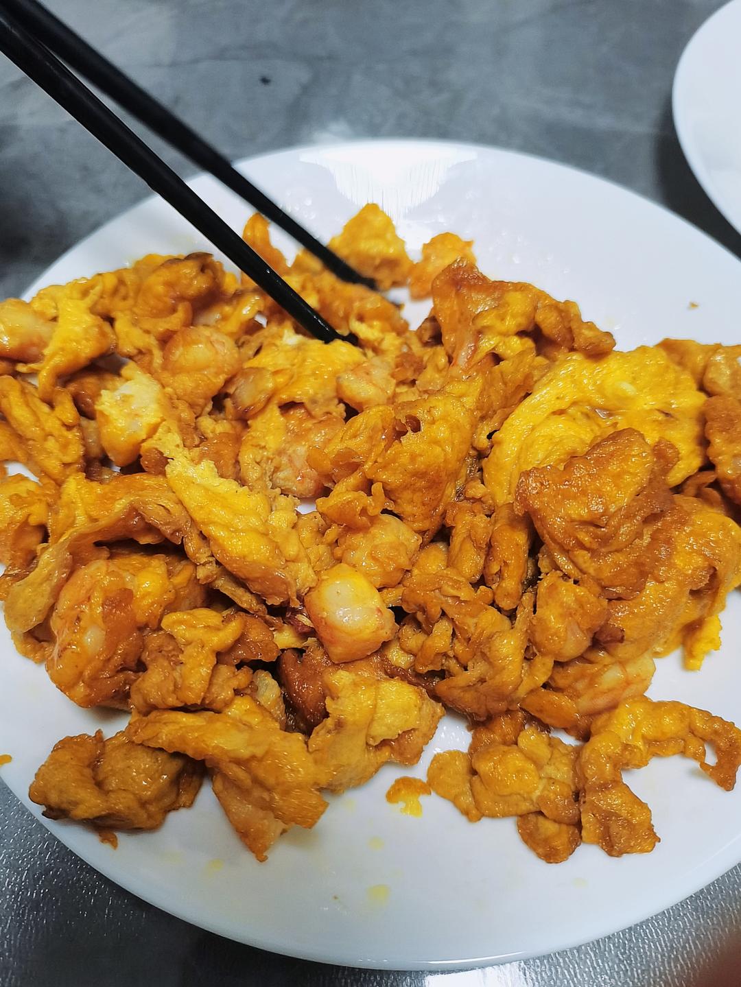 虾仁滑蛋