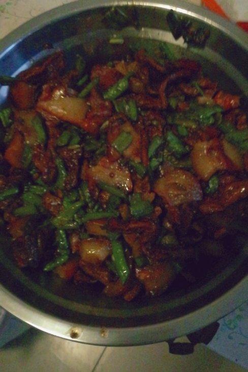 豇豆炒肉