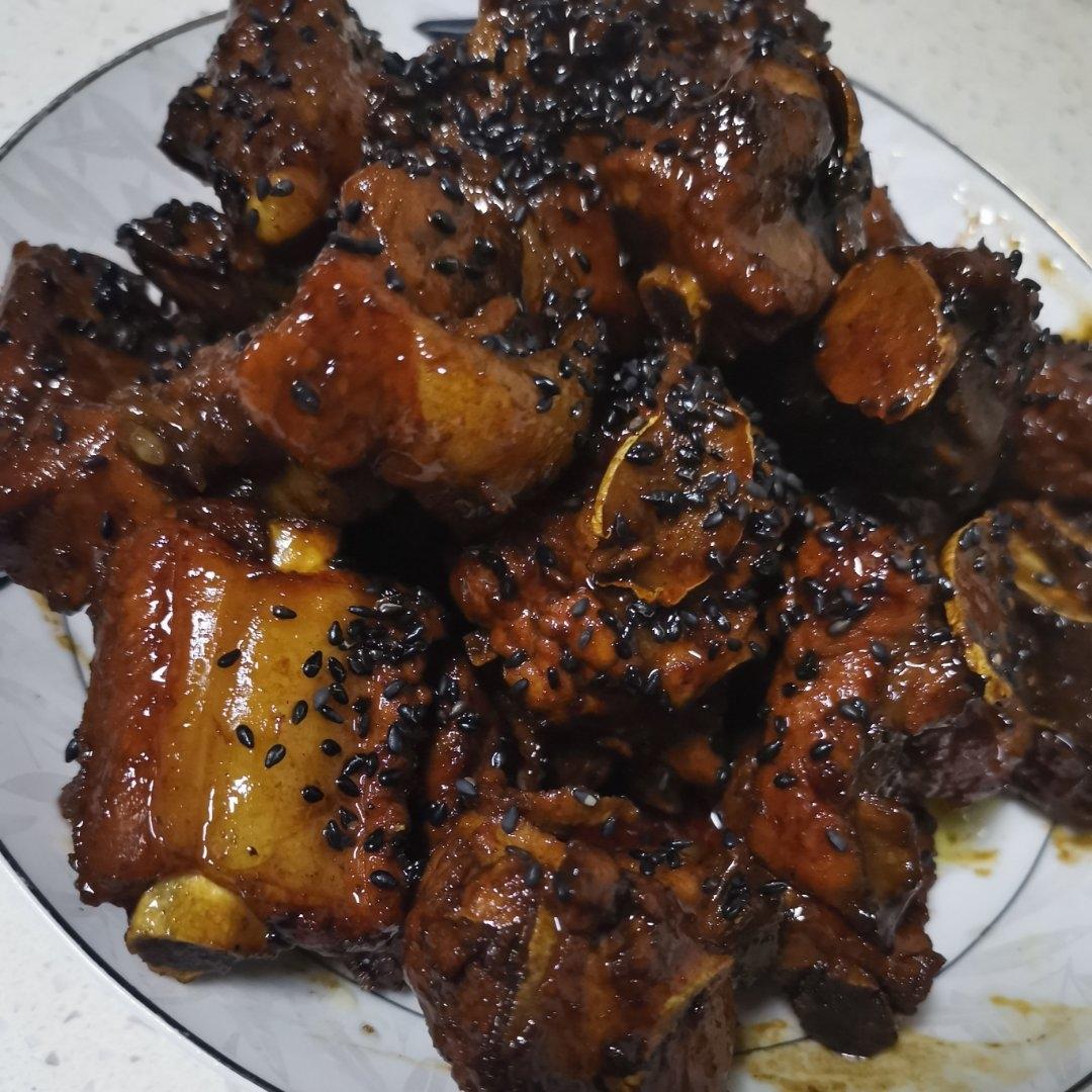糖醋排骨（试验多次的最佳口感）