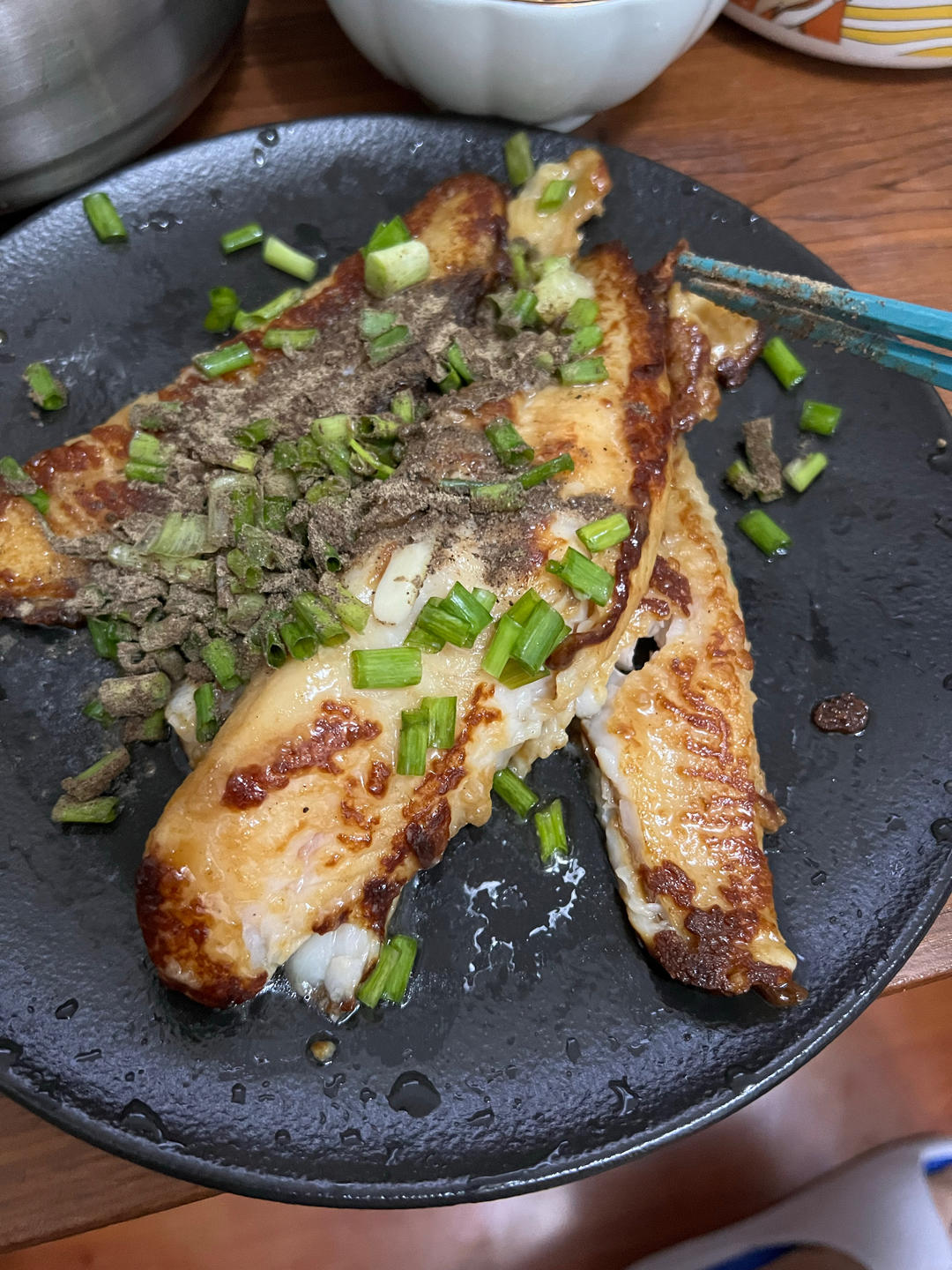 香煎巴沙鱼（龙利鱼）