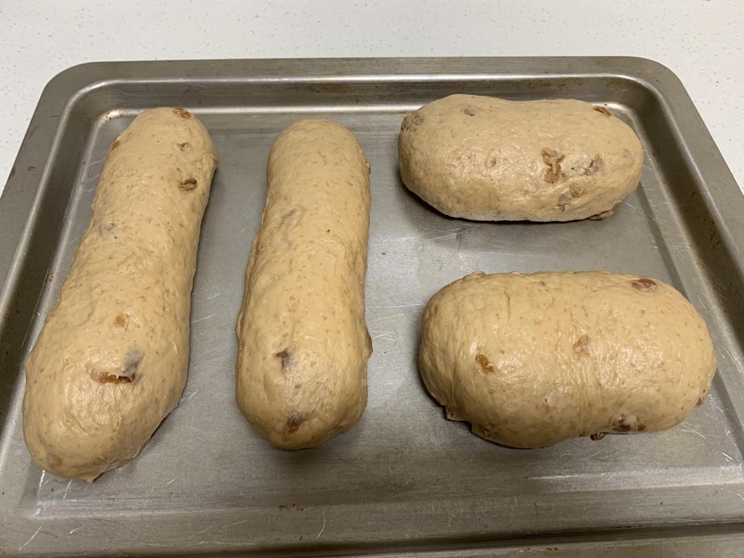 全麦红糖桂圆软欧包