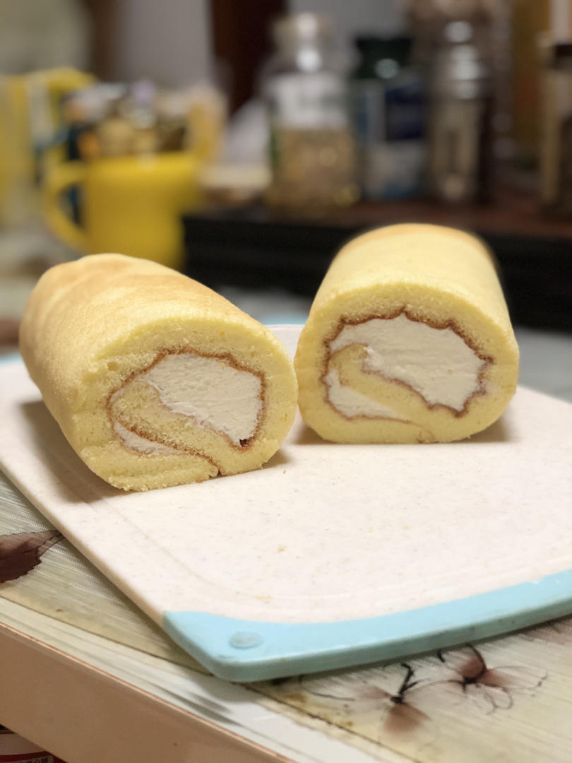 原味蛋糕卷（视频细节详解）
