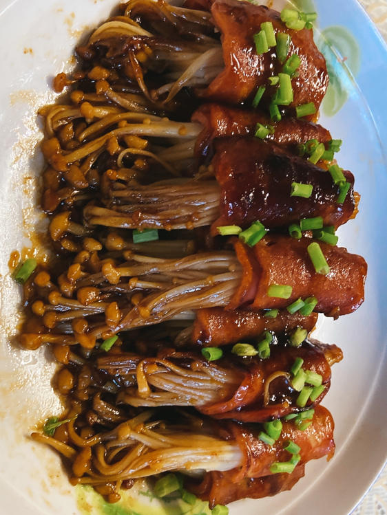 金针菇培根卷