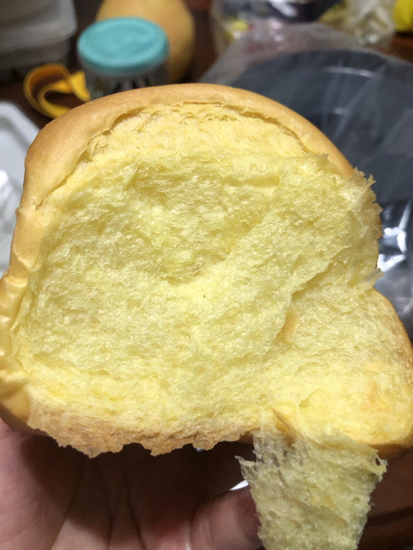 南瓜炼乳吐司
