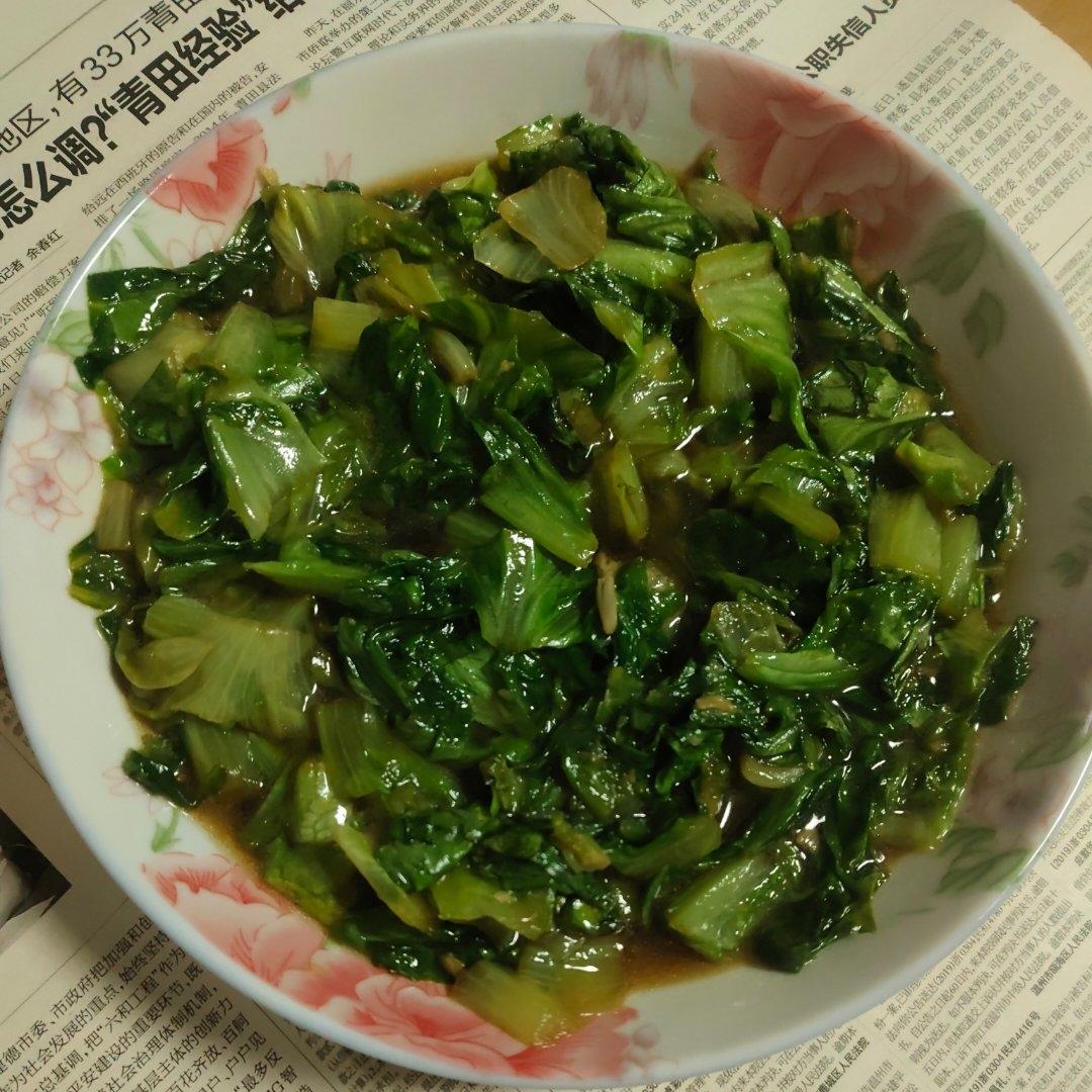蚝油生菜