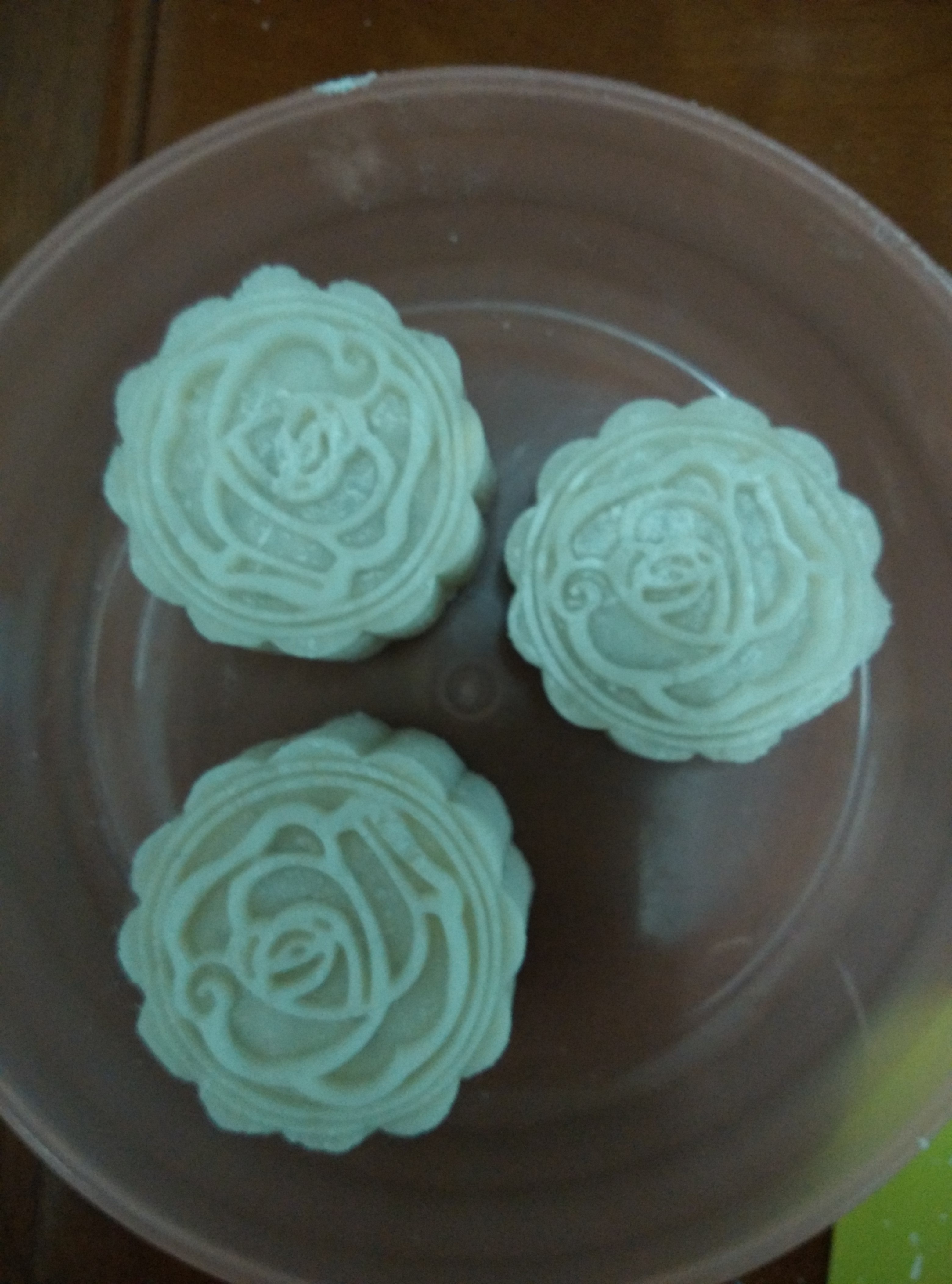 【微波红楼山药糕】无油无糖外层+红豆馅