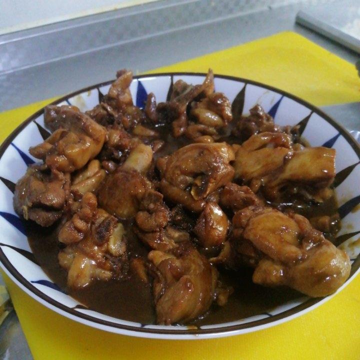葱油焖鸡