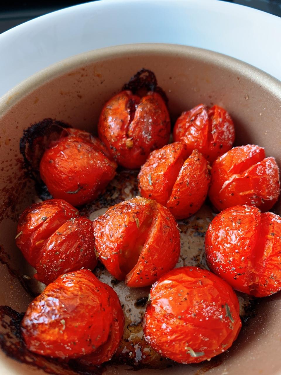 空气炸锅烤小番茄的做法