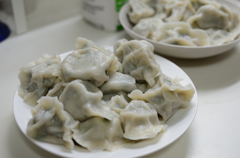 猪肉韭菜馅饺子