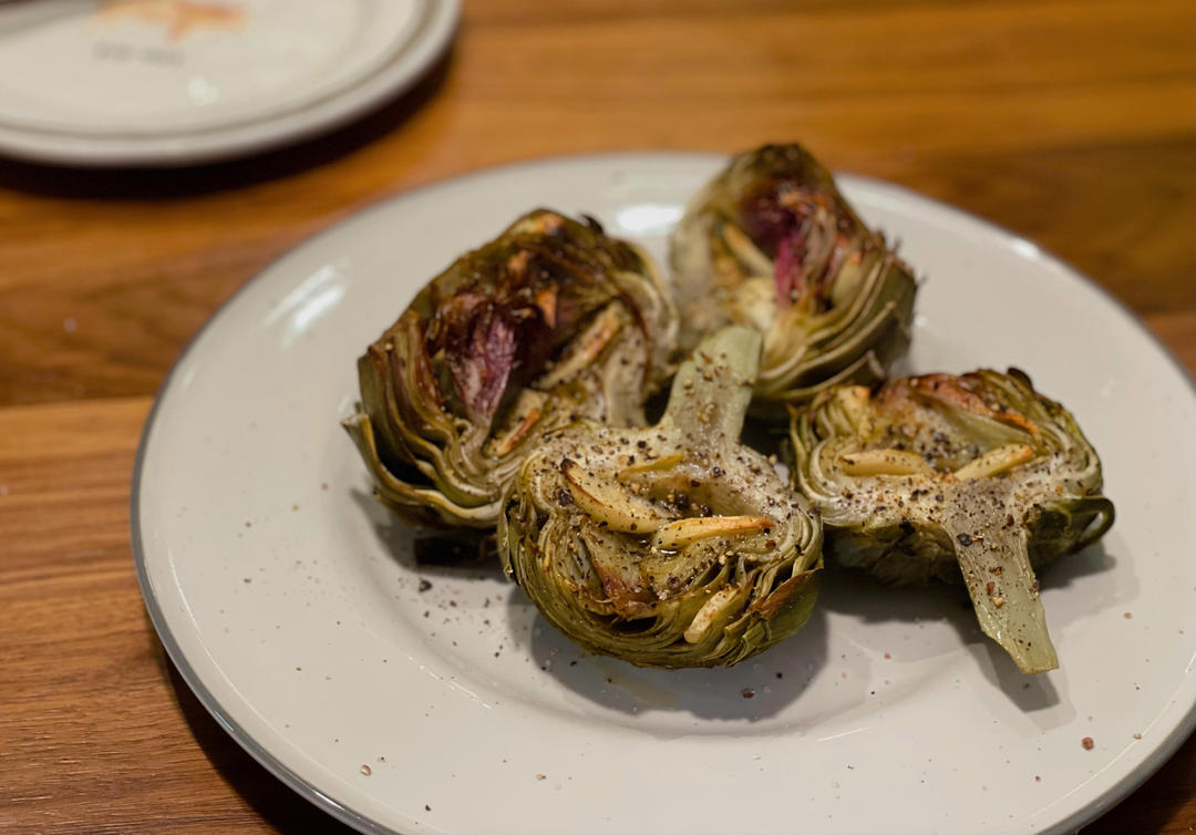 好吃到停不下来的烤洋蓟