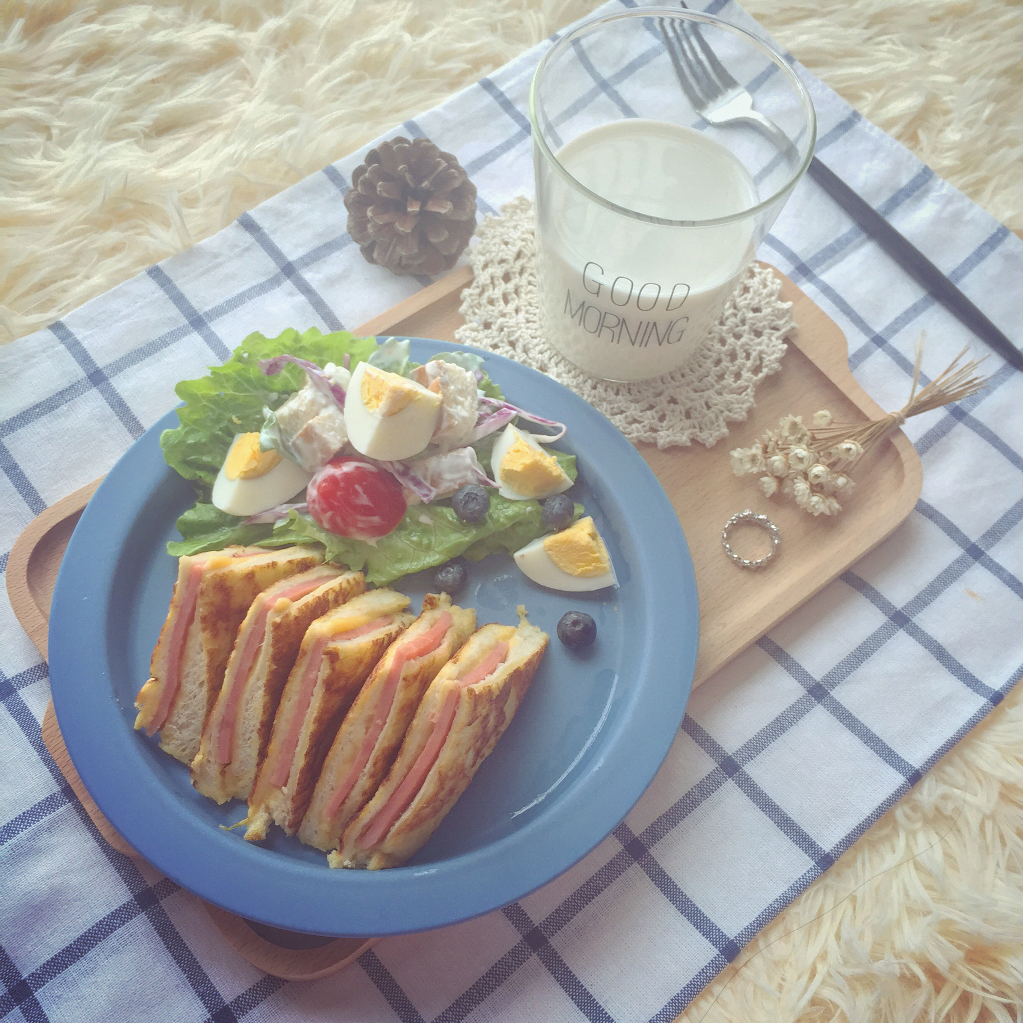 十分钟快手早餐【港式火腿西多士】