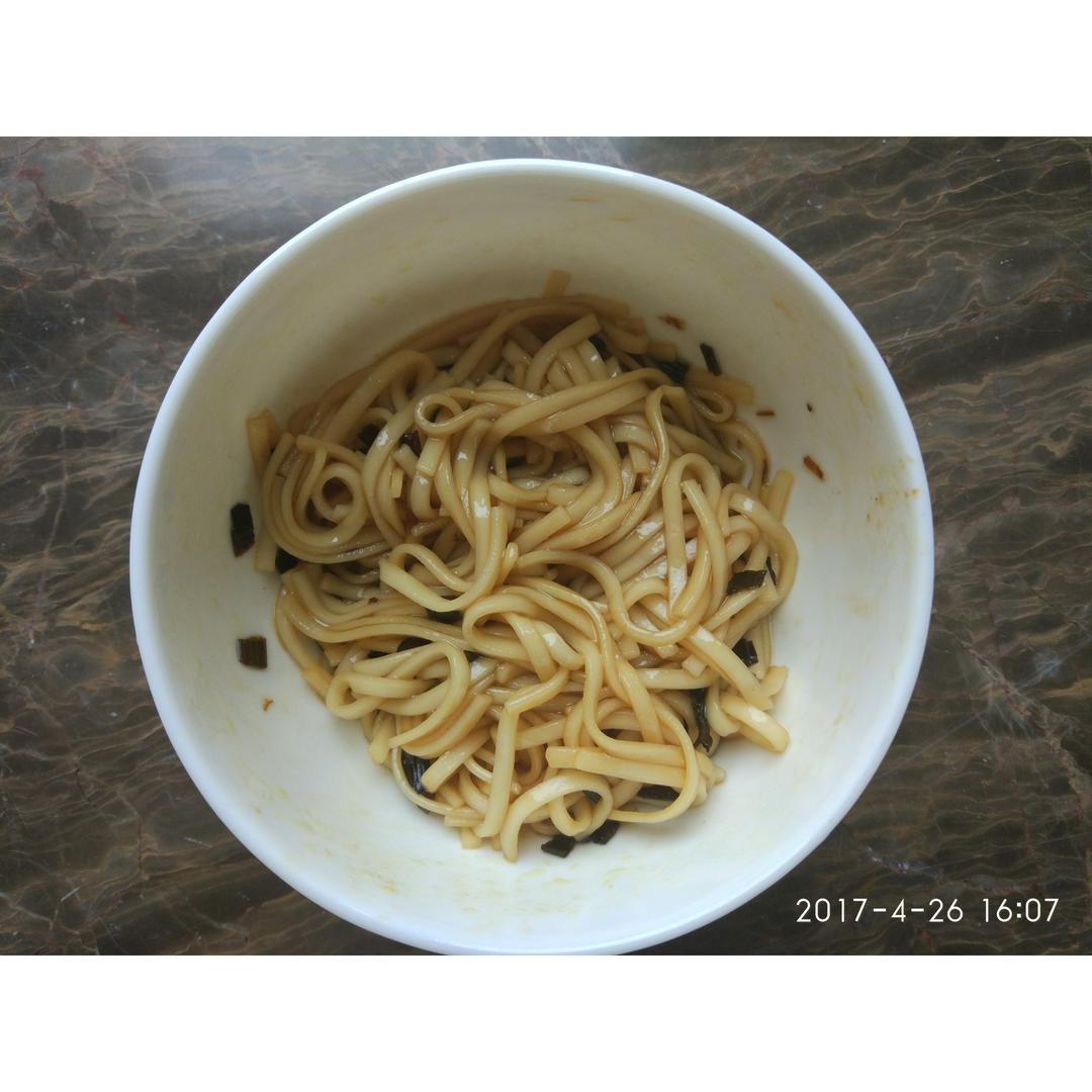 葱油拌面——5分钟早餐