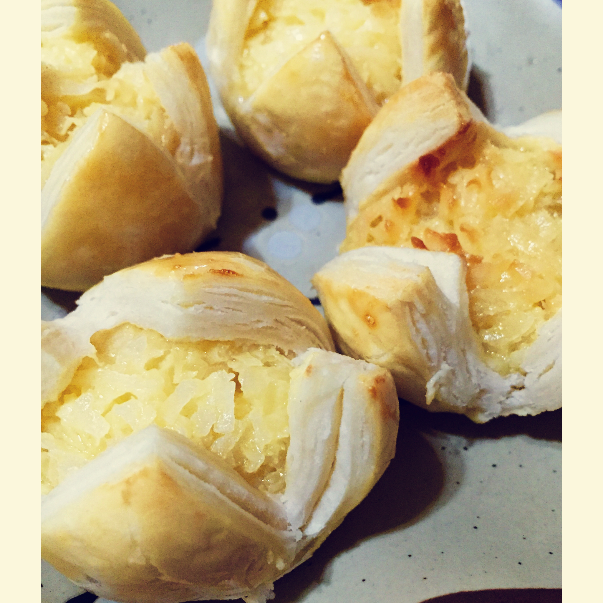 花开富贵之四种口味的椰蓉开口酥