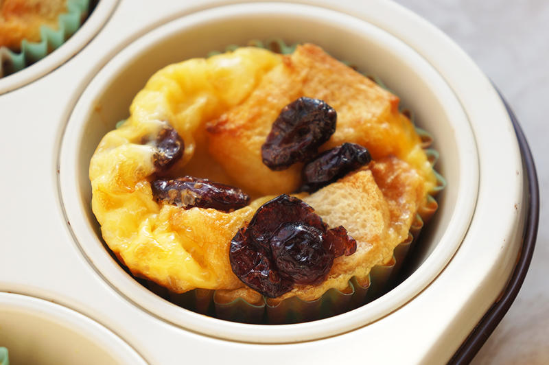 快手早餐面包布丁 | 消耗剩余吐司及淡奶油的好方法