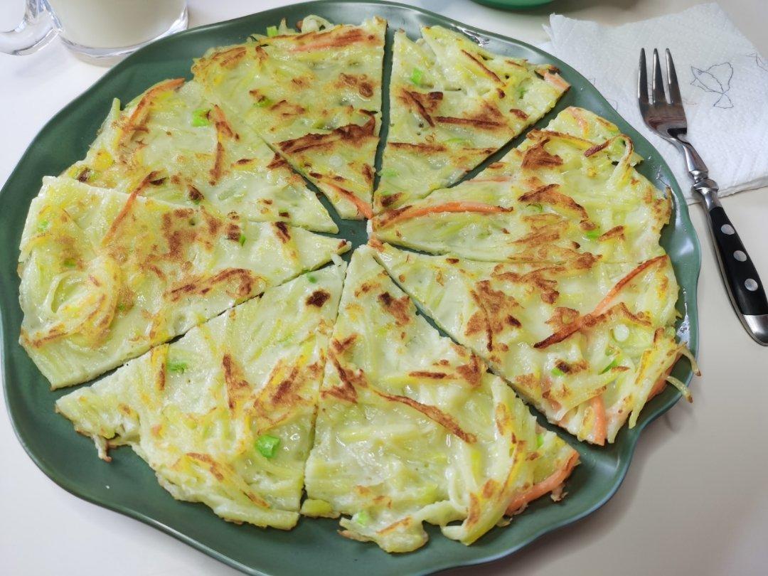 西葫芦蛋饼|糊塌子