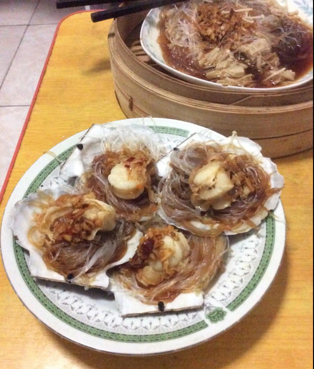 蒜蓉蒸金针菇粉丝（小心上瘾）