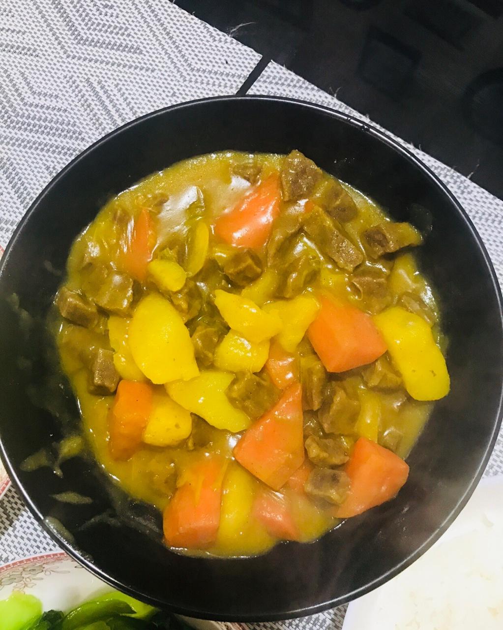 堂妈教你做咖喱牛肉饭