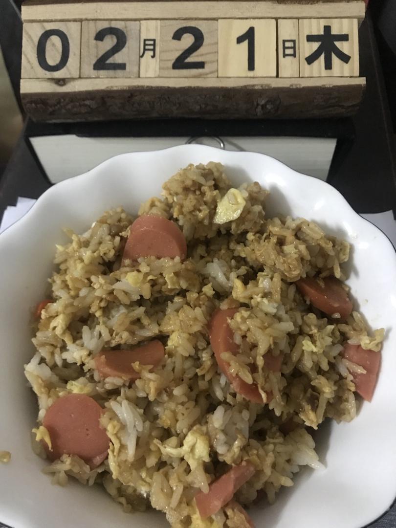 腐乳蛋炒饭