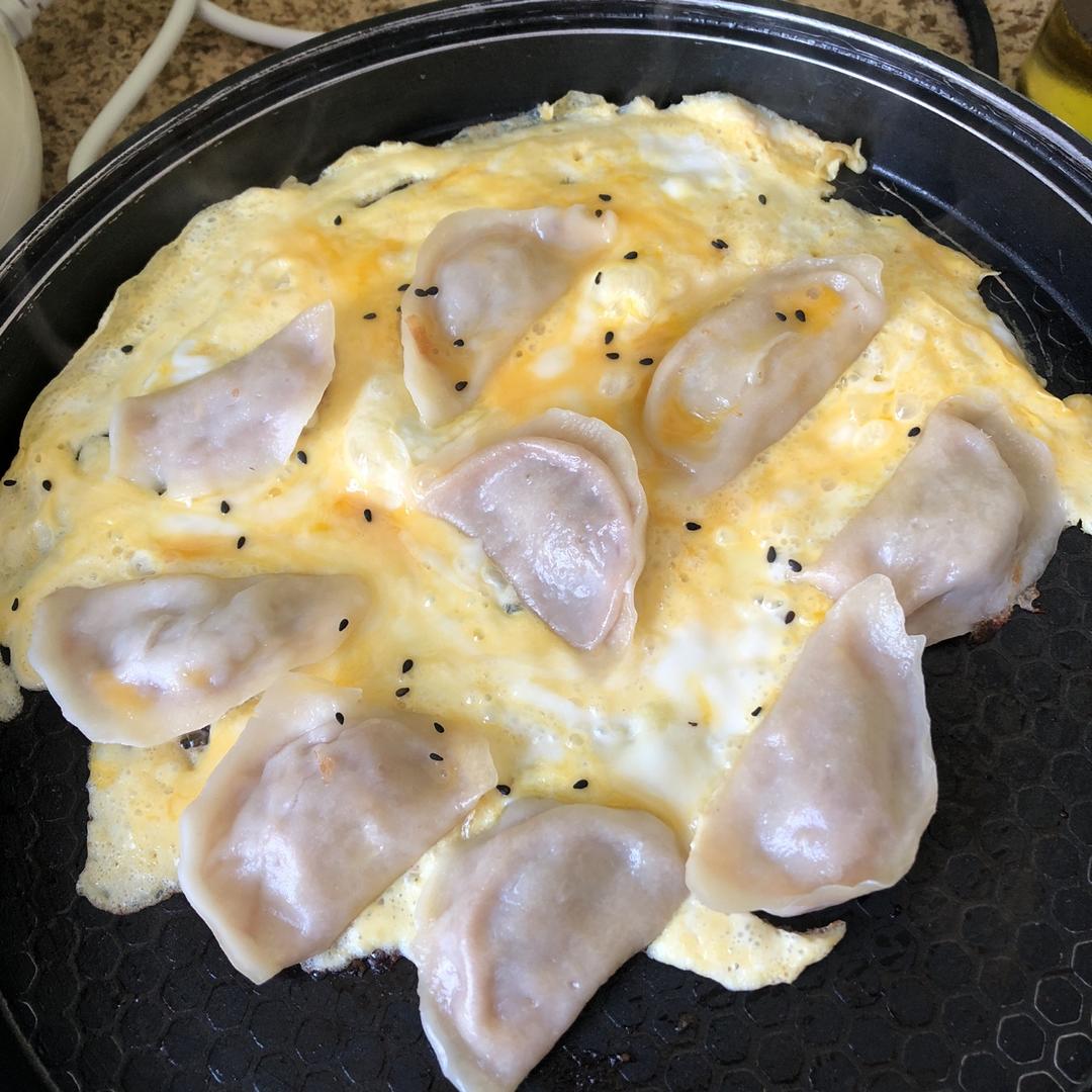 鸡蛋煎饺（零失败）