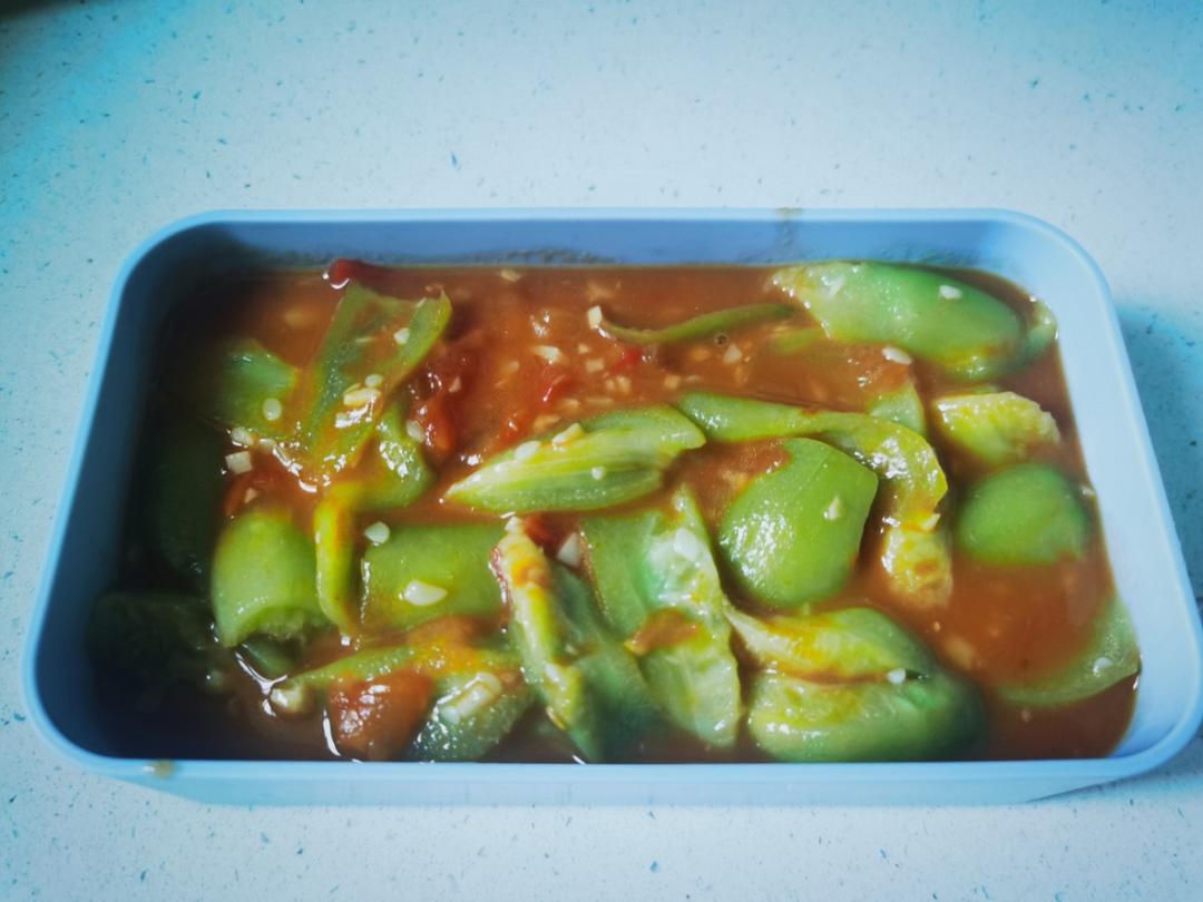 番茄炒丝瓜
