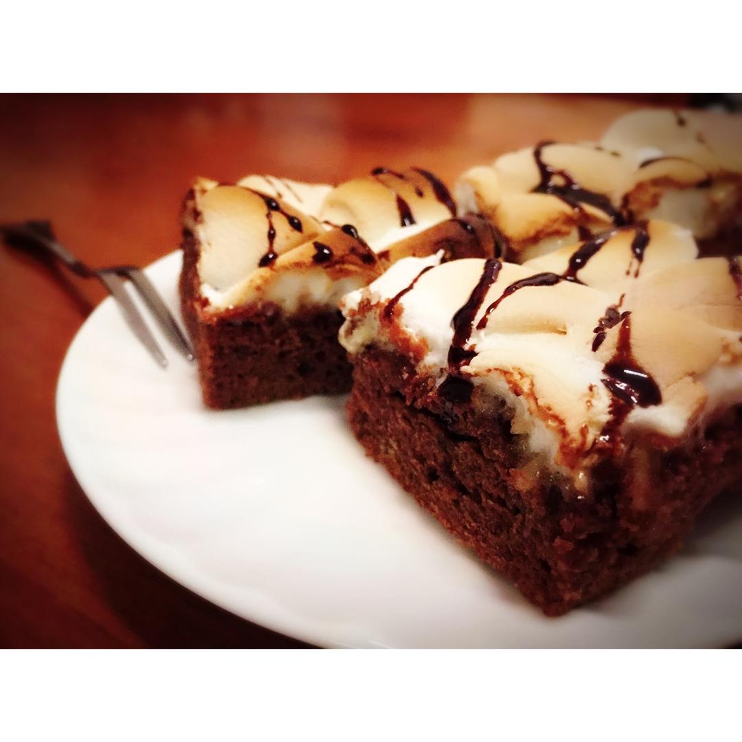 棉花糖布朗尼 Marshmallow Brownies