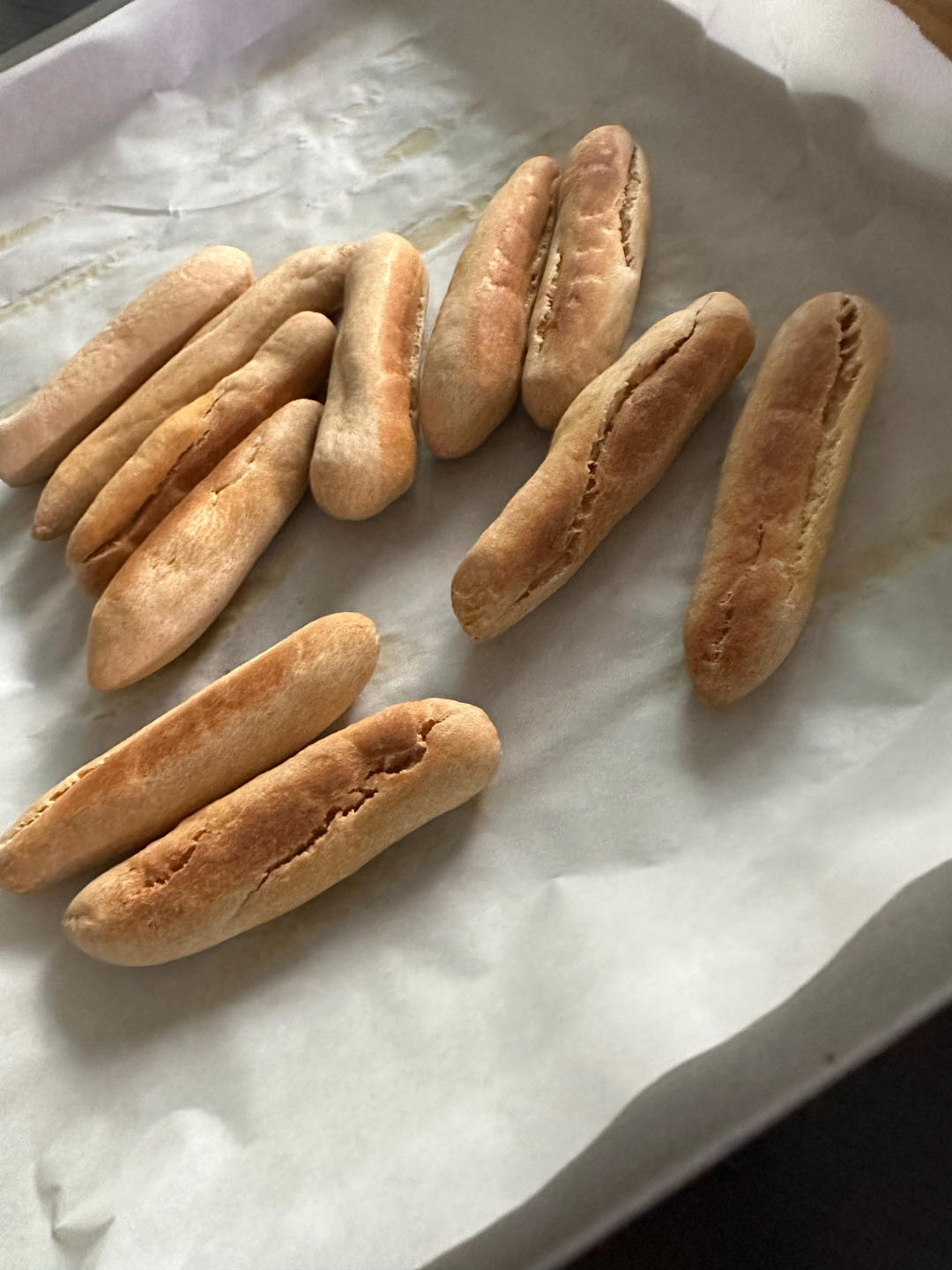 适合5到6个月小宝宝的磨牙棒，无油无蛋黄无糖，硬性饼干