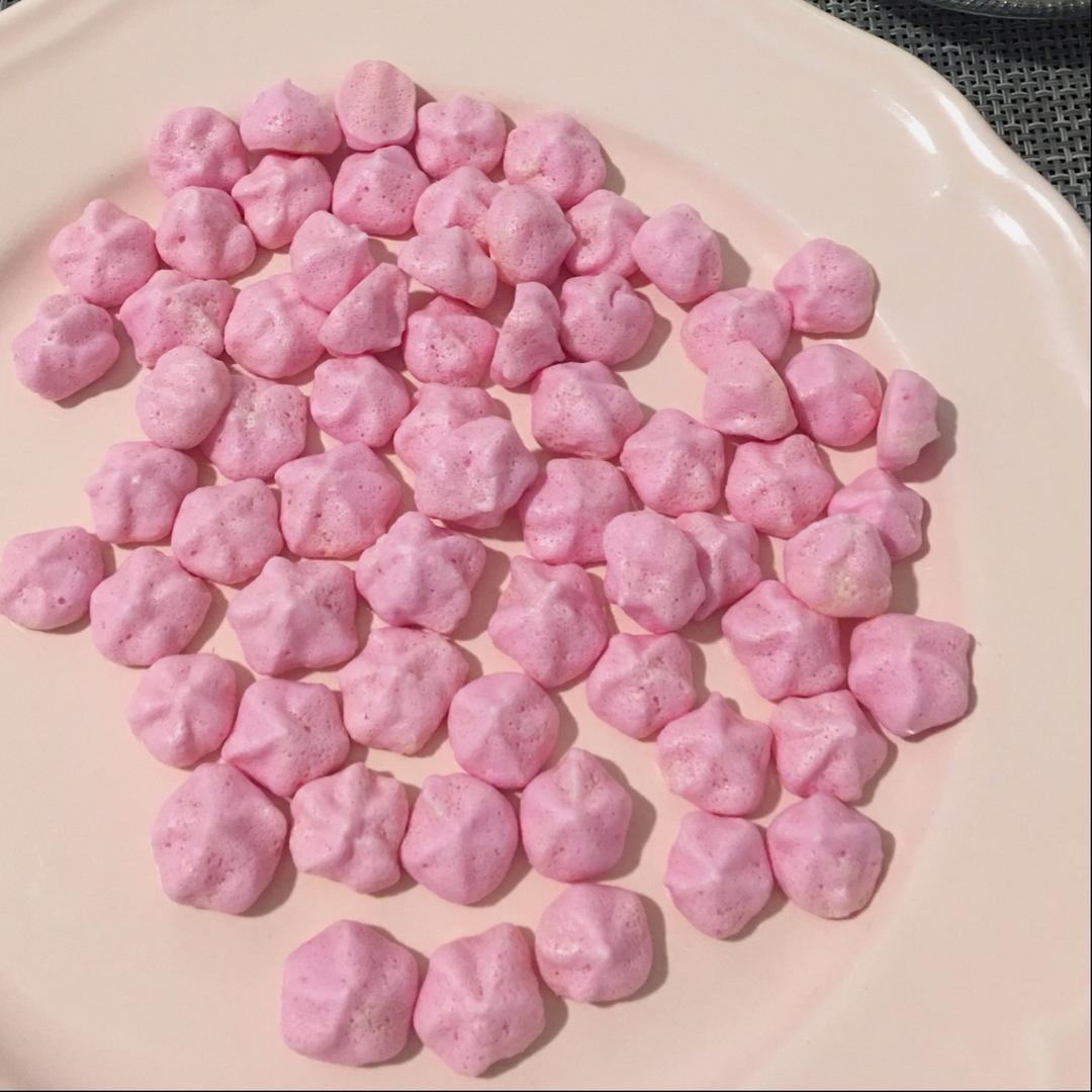 迷人的火龙果溶豆酸奶溶豆宝宝辅食