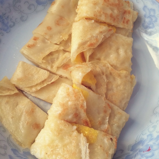早餐鸡蛋煎饼