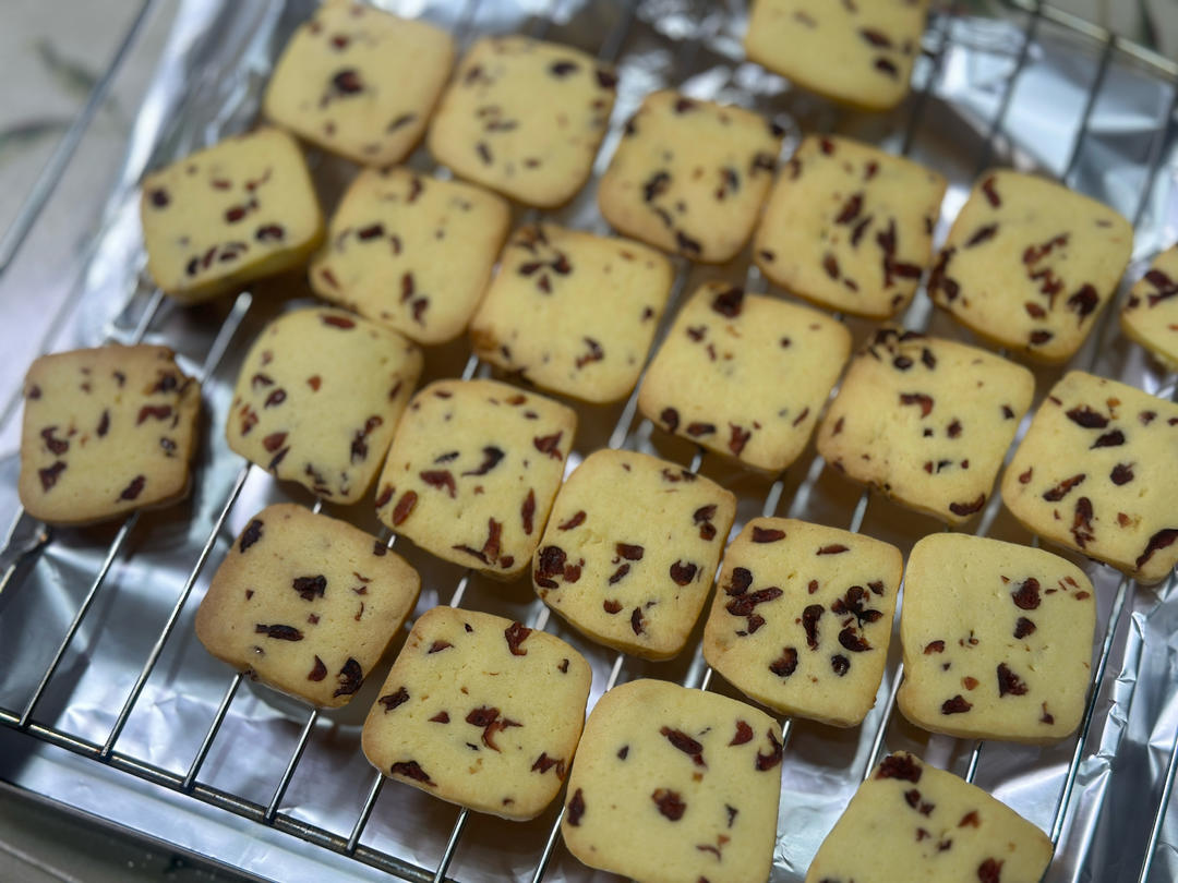 蔓越莓饼干 新手也不怕