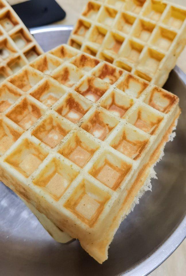 超简单的华夫饼