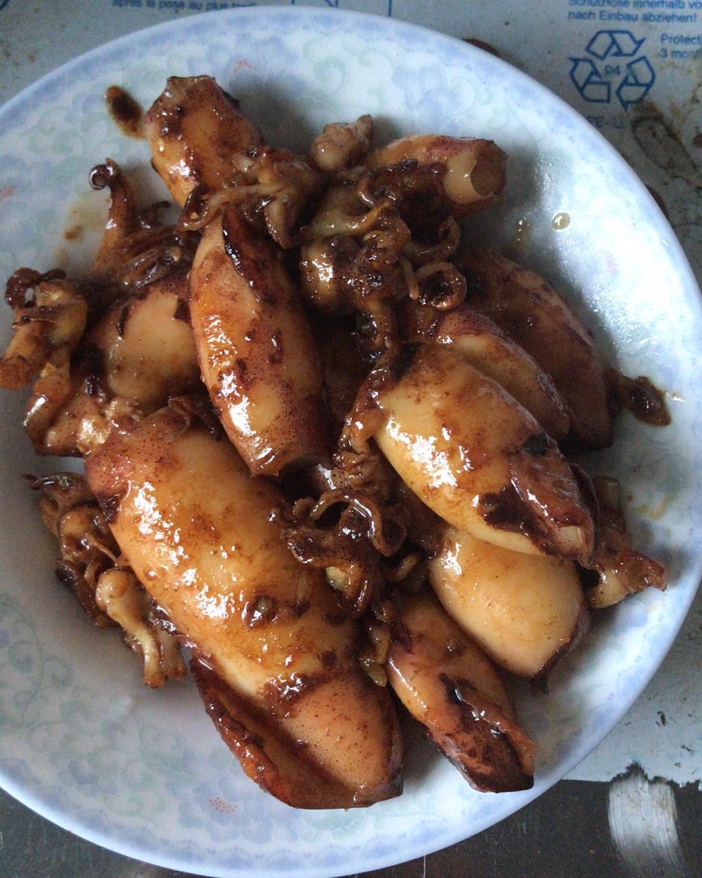 豉油皇鱿鱼筒